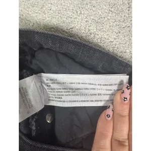 Abercrombie & Fitch The 90s Straight Ultra High Rise Jeans 27/4 Black Curve Love thumbnail 5