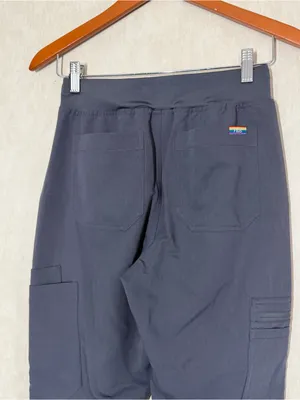 Figs Women’s Zamora Jogger Scrub Pants Pride Edition in Gray XSP thumbnail 5