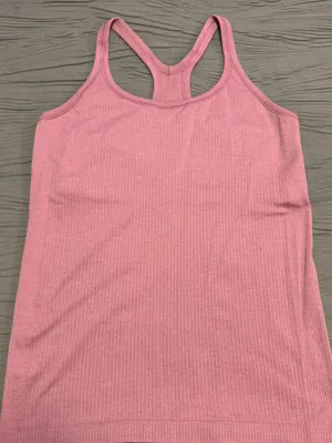 lululemon athletica Ribbed Racerback Tank - Dusty Rose thumbnail 1