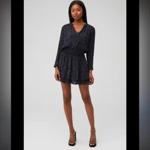 SEN DRESS Black‎ XS cheetah print thumbnail 2