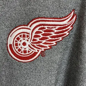 4her by Carl Banks Detroit Red Wings Gray Racerback Tank‎ Top NHL Womens Large thumbnail 2