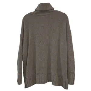 Aerie Oversized Turtleneck‎ Sweater Small Cozy Neutral Knit Pullover thumbnail 4