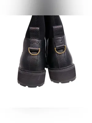 Cole‎ Haan Greenwich Tall Waterproof Riding Boots Black Leather Size 9 thumbnail 8