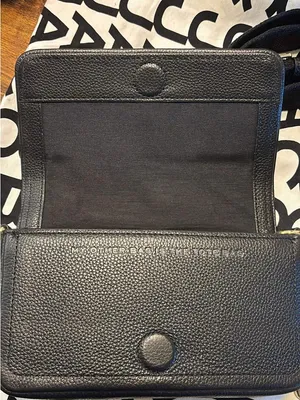 Marc Jacobs The Mini Bag Black Leather Crossbody Shldr Bag thumbnail 7