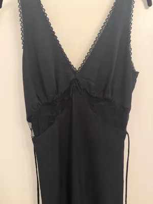 Wild Fable Midi Dress Black Lace Detail thumbnail 4
