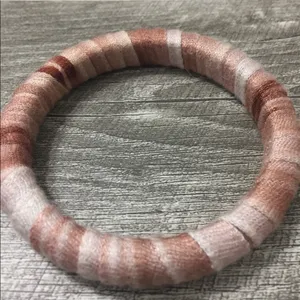 Free People Boho Fabric Wrapped Stackable Bracelet thumbnail 3
