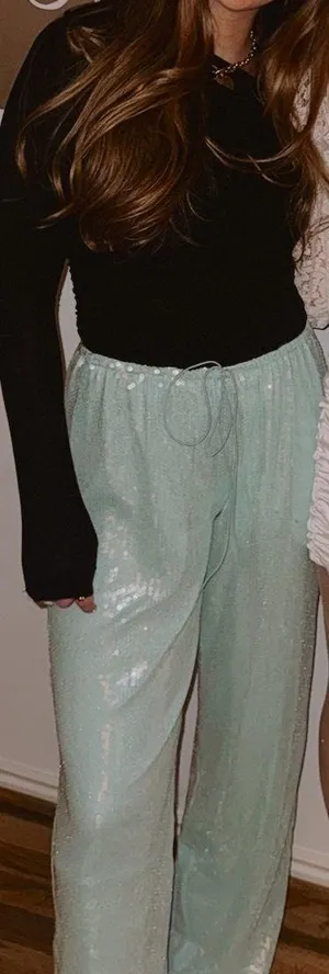 Sparkly Blue Pants thumbnail 3