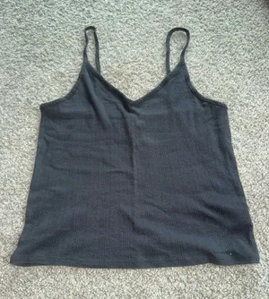 American Eagle - Pointelle Cami - M, Dark Grey thumbnail 1