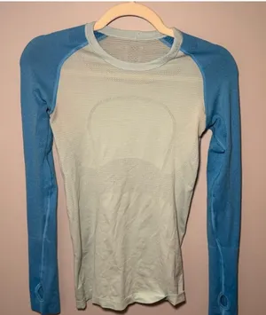 Lululemon Colorblock Long Sleeve Top thumbnail 1