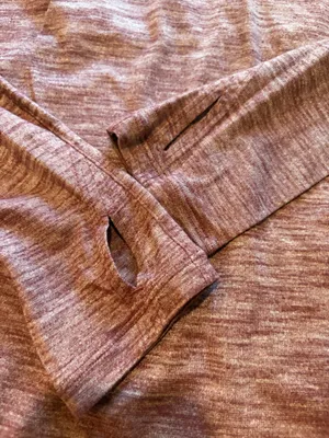 Lululemon Longsleeve Top Space Dye Purple thumbnail 4