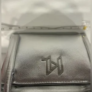 Karl Lagerfeld Paris Silver Crossbody / Shoulder Bag NWT thumbnail 3