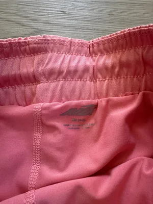 Avia coral pink running shorts bike with liner casual athleisure size XS thumbnail 2