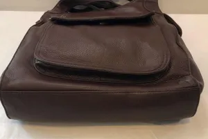 Fossil 1954 Classic #75082 Brown Pebbled Leather Crossbody Messenger Purse Bag thumbnail 5