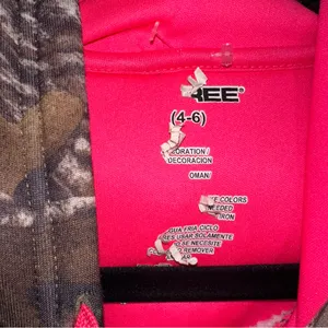 Realtree‎ Camo Hoodie Pink Logo Antler Pullover Women's Small thumbnail 3