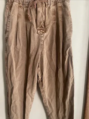 Free People Margate Pleated Paperbag Trouser Pants thumbnail 8