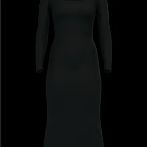 VICTORIA'S SECRET Ribbed‎ Modal Long-Sleeve Slip Dress thumbnail 3