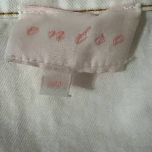 3157 | Entro Puff Sleeve Contrast Stitch Cottagecore Top White Womens M thumbnail 7