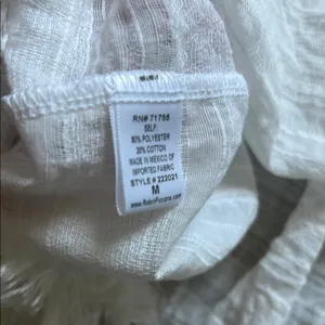 Robin Piccone White Ruffled Tiered Sundress thumbnail 6
