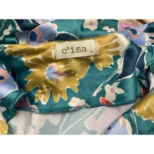 C'isa Floral‎ Twist Front Mini Dress Size M NWT thumbnail 9