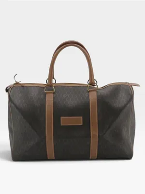 Christian Dior Honeycomb Vintage Boston Duffle Bag with COA thumbnail 3