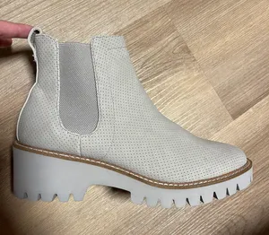 Booties Gray Size 7.5 thumbnail 1