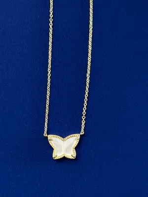 Kendra Scott Necklace Elisa Gold Pendant thumbnail 7