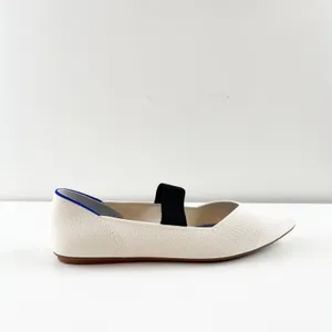 Rothy's The Point Mary Jane Ballet Flats in Love Bird Cream White 9.5 thumbnail 3