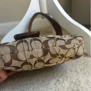 Y2K Mini Soho Signature Jacquard Monogram and leather detail thumbnail 6