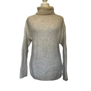 Abercrombie & Fitch Chunky Turtleneck Womens Sweater Sz XS Fisherman Coastal thumbnail 2