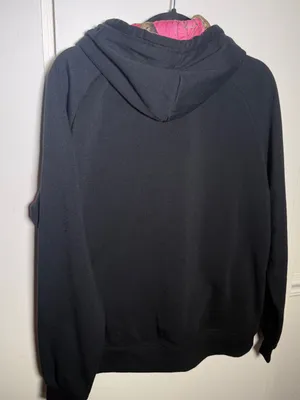 Realtree Women's Black Hoodie Sweatshirt with Pink Camo Accents XL thumbnail 6