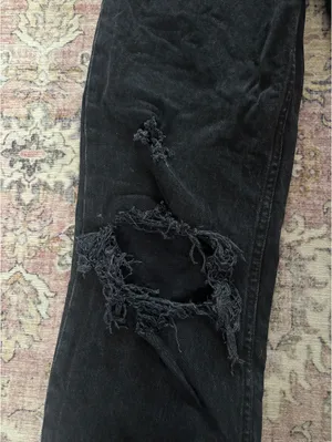 Abercrombie Jeans Dad High-Rise Black thumbnail 3