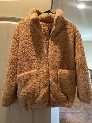 Teddy Bear Coat Urban Outfitters thumbnail 1