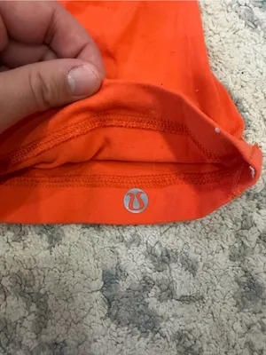 Lululemon Open Your Heart Tank Dazzling Orange Y2K Vintage Size 4 thumbnail 5