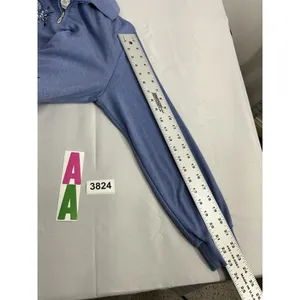 Womans Alfred Dunner Small Blue 1/4 Zip Embroider Rhinestone Pullover Sweatshirt thumbnail 7