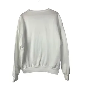 Boutique White Thankful Thanksgiving‎ Fleece Lined Crewneck Sweatshirt M thumbnail 2