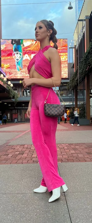 Pink Two-Piece Princess Polly Set thumbnail 1