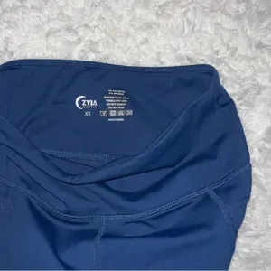 ZYIA Active Leggings Size XS Navy Blue With Pockets thumbnail 5