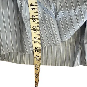 Tuckernuck Cornflower Blue Stripe Tie Front Collared long sleeve Dress NEW thumbnail 12