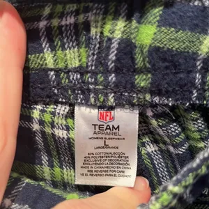 NFL Seattle Seahawks Flannel Loungewear Sleepwear Pants- Women’s Size Large thumbnail 3