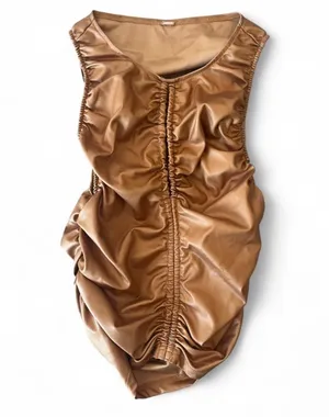 Free People Ride Along Ruched Crop Top S thumbnail 6