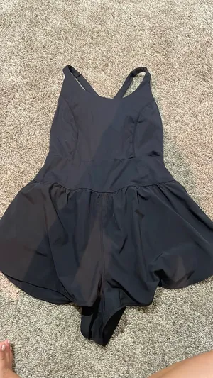 Athletic Romper Black thumbnail 2