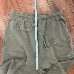 SNDYS Lounge Luxe Sweatpants Khaki Green Drawstring Active Wear Revolve Womens 6 thumbnail 10