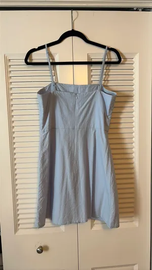 by the way. Powder Blue Mini Dress thumbnail 2