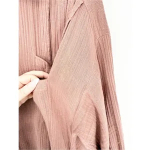 Free People The Voyager Long Sleeve Shirtdress Women's M‎ Boho Chic thumbnail 5