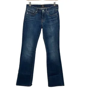 7 for all Mankind ORIGINAL‎ BOOTCUT Denim Jeans Medium Wash Size 26 thumbnail 2