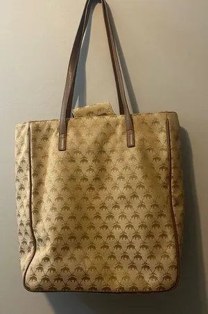 Elegant Tan‎ Tote Bag Tan thumbnail 1