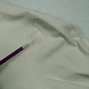 Outerknown Hoodie‎ Womens Medium Cream Organic Cotton Spandex Pullover Casual thumbnail 11