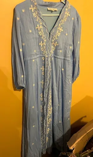 Brass‎ & roe medium blue maxi dress Blue thumbnail 1