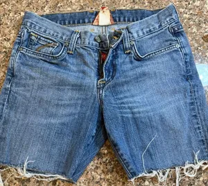 Lucky Brand Denim Cut-Off Shorts Size 0 25 Waist thumbnail 1