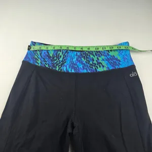 Alo Yoga Y2K Crop Wide Leg Pants Activewear Blue Print‎ Black Size Medium thumbnail 5